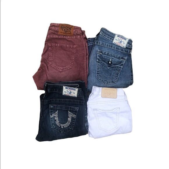 Lot of 7 True Religion Jeans Size 26 - Picture 5 of 7